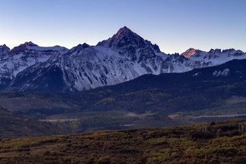 Obraz na płótnie Canvas Rugged San Juan Mountains at Sunrise in Colorador