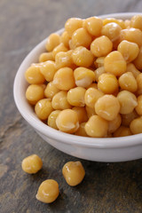 prepared chickpeas