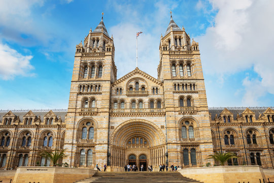 The Natural History Museum in London, UK