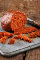 spicy nduja calabria sausage