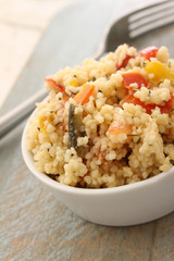 sandwich filling in dish