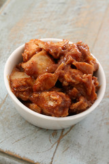 barbecue chicken sandwich filling