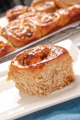 fresh baked chelsea  buns