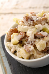prepared waldorf salad