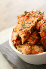 chicken lime and coriander sandwich filling