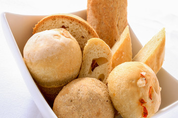 fresh bread selection