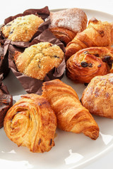 mixed brakfast pastries