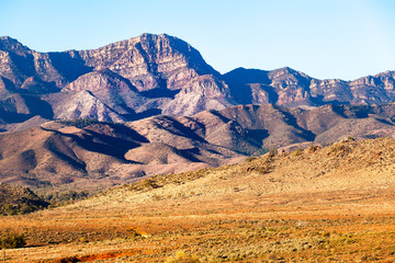 Fototapeta premium Scenic hills and cliffs of Flinders Ranges in South Australia