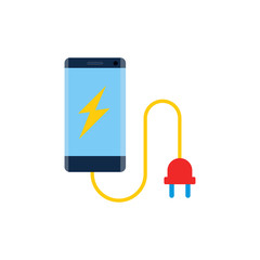 Obraz premium Cable Electricity Logo Icon Design