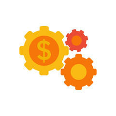 Gear Finance Logo Icon Design