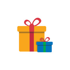Box Gift Logo Icon Design