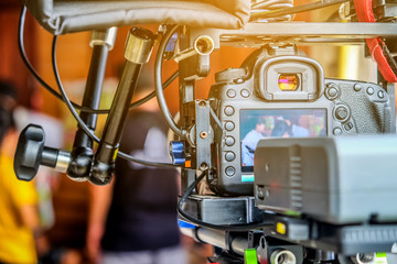 Detail image of video shoot professional