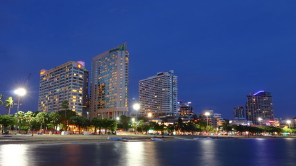 Naklejka premium Pattaya City, Thailand