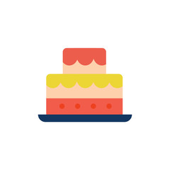 Ribbon Party Logo Icon Design