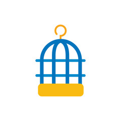 Cage Pet Logo Icon Design