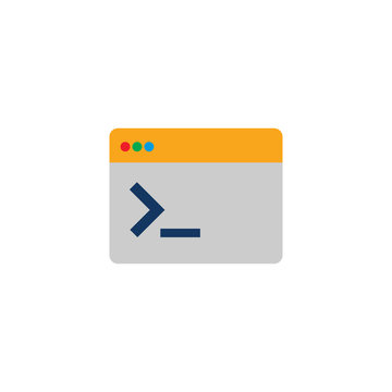 Code Terminal Logo Icon Design