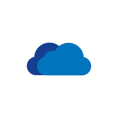 Cloud Weather logo Icon Design