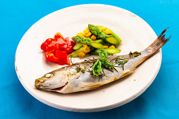 イサキの香草焼き