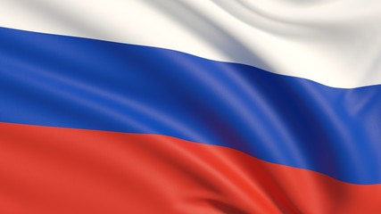 The flag of Russia, tricolor