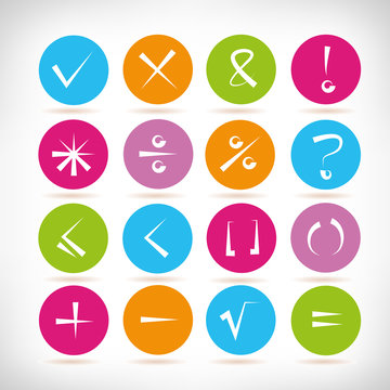 math sign icons