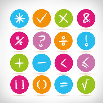 math sign icons