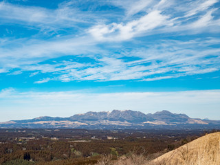 荻岳　パノラマ　くじゅう