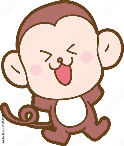 心に強く訴えるかわいい さる イラスト 簡単 無料イラスト集