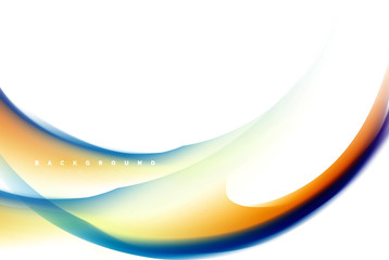 Holographic fluid colors flow, colorful liquid mixing colours motion concept