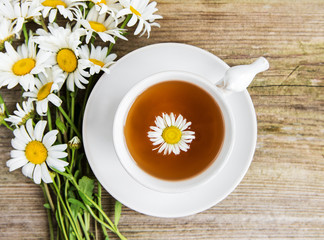 Cup of herbal tea