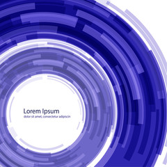 Colorful abstract concentric circle background design. Business concept. Brochure and banner template.