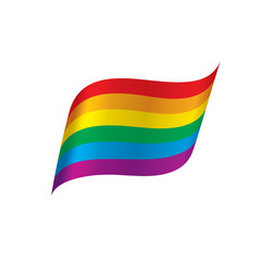 Vector a rainbow flag