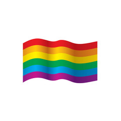 Vector a rainbow flag