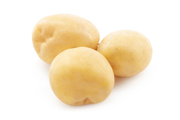 potato isolated on white background