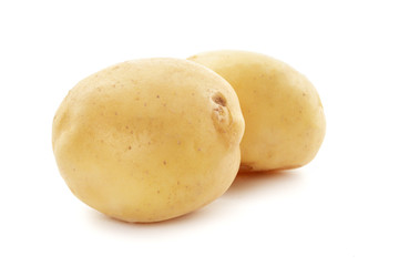 potato isolated on white background