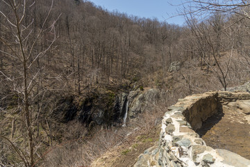 Fototapeta premium Lewis Falls in Shenandoah park, Virginia