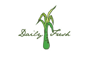 vegetable organic logo