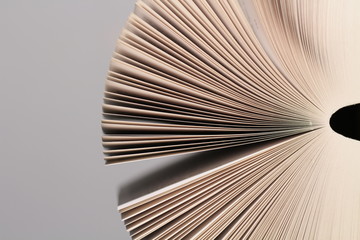 Pages of book abstract background