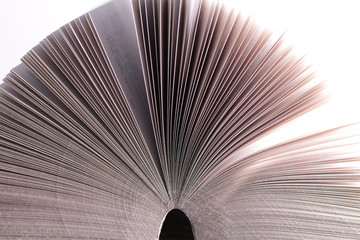 Pages of book abstract background