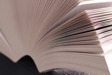 Pages of book abstract background