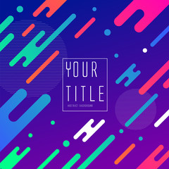 Colorful lines form an abstract background, vector illustrations.