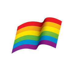 Vector a rainbow flag