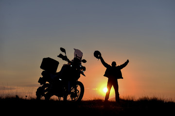magnificent sunrises, motorbike travel and nature lovers