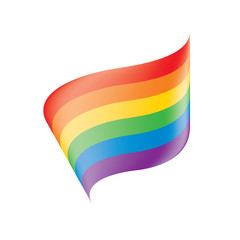 Vector a rainbow flag