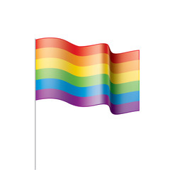 Vector a rainbow flag