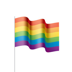 Vector a rainbow flag