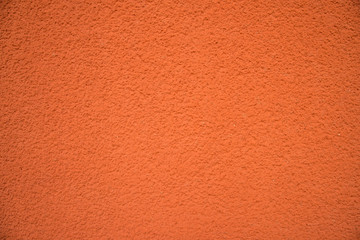 wall of concrete with red coating