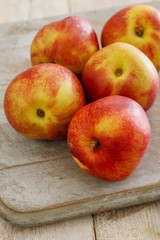 Fototapeta na wymiar fresh ripe peaches
