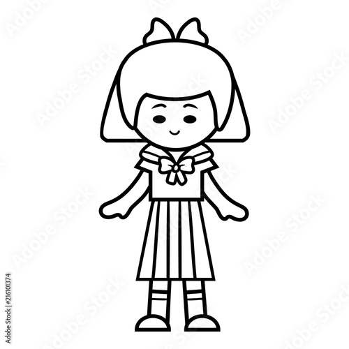 58+ Schoolgirl Coloring Book Free