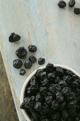 dried currants in dish