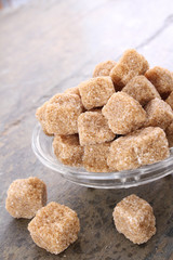 rustic sugar lumps